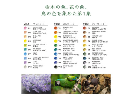 TOMBOW Kit crayon de couleur 'IROJITEN'-Rainforest,Set de 30