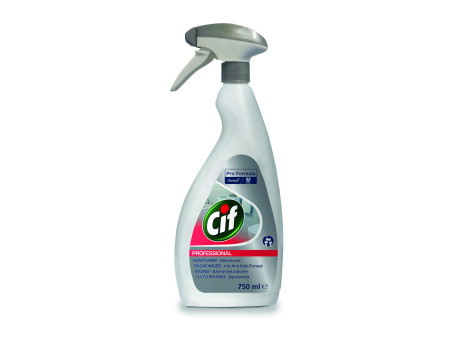Cif Professional Nettoyant sanitaire 2en1, spray 750 ml