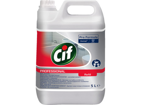 Cif Professional Nettoyant sanitaire 2en1, 5 litres