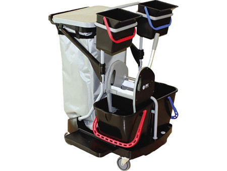 TASKI Chariot de ménage DI Enviro Trolley Wet, noir / gris
