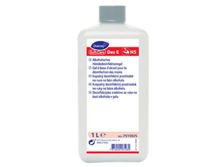 Soft Care Désinfection des mains Des E H5, flacon, 1 litre