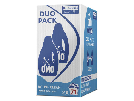 OMO Lessive liquide Active Clean Professional, 5 litres