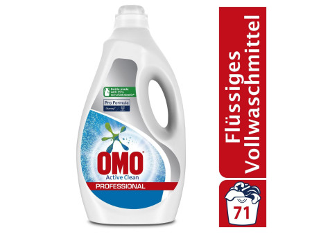 OMO Lessive liquide Active Clean Professional, 5 litres