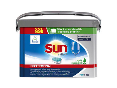 Sun Tablettes lave-vaisselle tout-en-1 professional