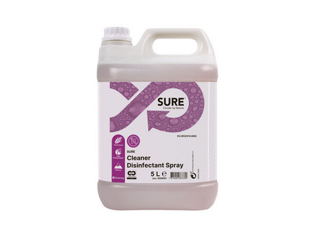 SURE Nettoyant désinfectant 'Cleaner Disinfectant', 5 litres