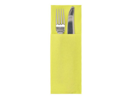 STARPAK Serviette pochette 'DAILY Collection', vert citron