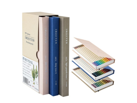 TOMBOW Crayons de couleur 'IROJITEN' Woodlands, set de 30,
