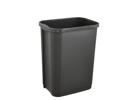 keeeper Poubelle 'swantje', 10 litres, graphite/ gris