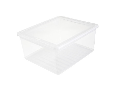 keeeper Boîte de rangement 'bea', 18 L, PP, transparent