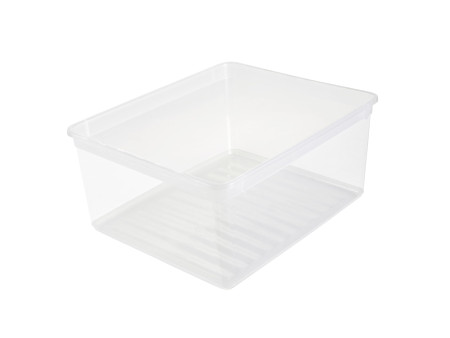 keeeper Boîte de rangement 'bea', 18 L, PP, transparent