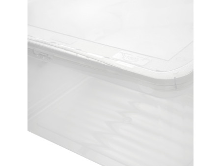 keeeper Boîte de rangement 'bea', 18 L, PP, transparent