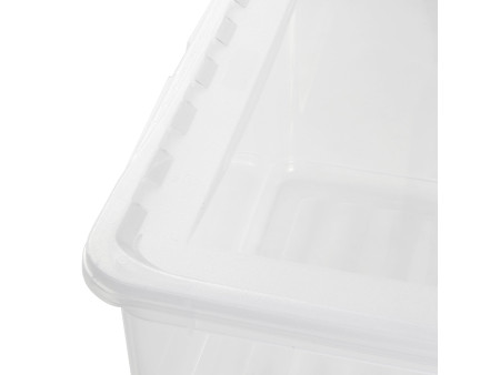 keeeper Boîte de rangement 'bea', 18 L, PP, transparent