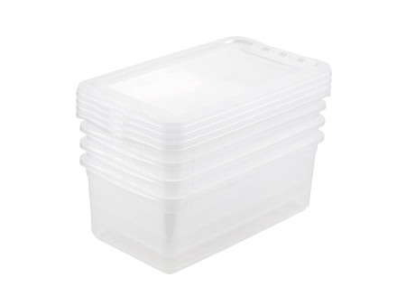 keeeper Kit de boîtes de rangement 'bea', 4x 5,6 litres, PP