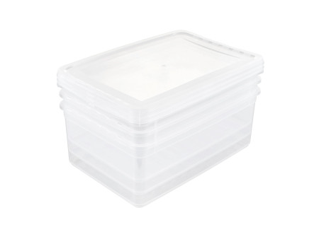 keeeper Kit de boîtes de rangement 'bea', 3x 11,0 litres, PP