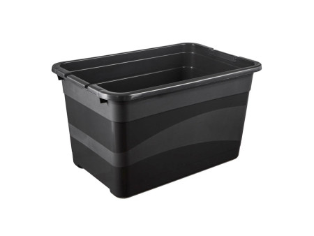 keeeper Boîte de rangement 'eckhart', 52 L, graphite/rouge