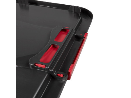 keeeper Boîte de rangement 'eckhart', 52 L, graphite/rouge