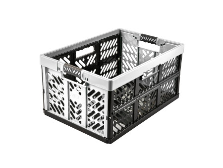 keeeper Caisse de rangement pliante 'ben', gris/anthracite