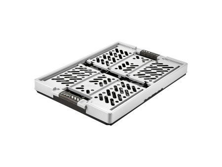 keeeper Caisse de rangement pliante 'ben', gris/anthracite