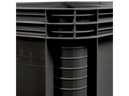 keeeper Caisse de rangement 'robert', 20 litres, graphite