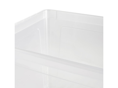 keeeper Boîte de rangement 'bea', 30 L, PP, transparent