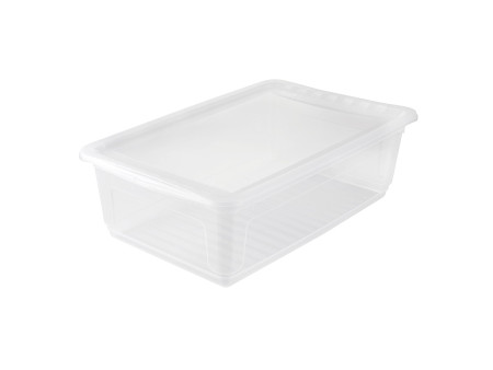 keeeper Boîte de rangement 'bea', 30 L plat, PP, transparent