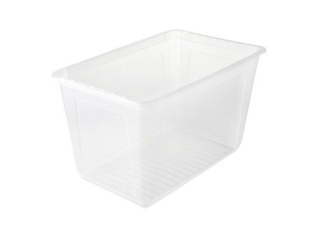 keeeper Boîte de rangement 'bea', 52 L, PP, transparent