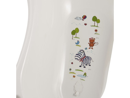 keeeper kids Baignoire pour bébé 'maria hippo', avec bonde