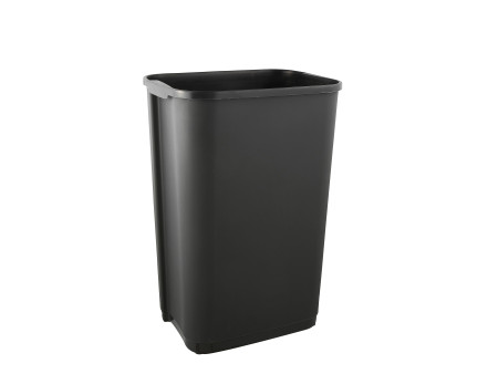 keeeper Poubelle 'swantje', 50 litres, anthracite / argent