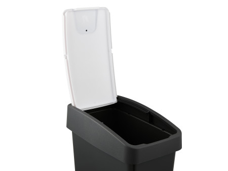 keeeper Poubelle 'magne', 25 litres, anthracite / blanc