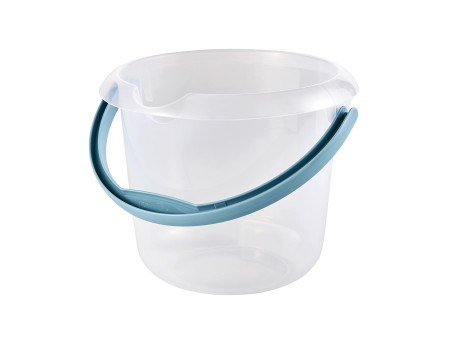 keeeper Seau de nettoyage 'mika', rond, 5 L, transparent