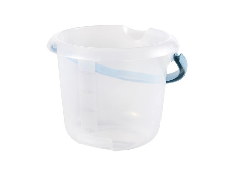 keeeper Seau de nettoyage 'mika', rond, 5 L, transparent