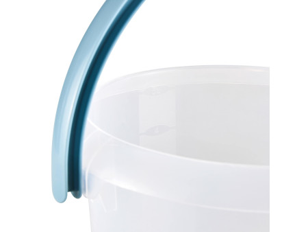 keeeper Seau de nettoyage 'mika', rond, 5 L, transparent