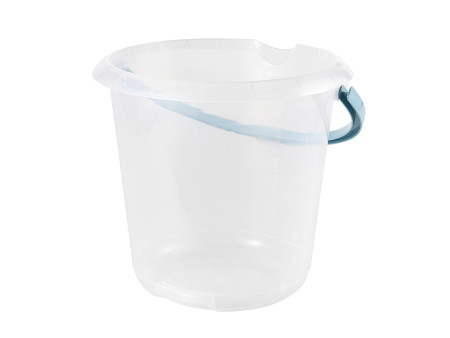 keeeper Seau de nettoyage 'mika', rond, 10 L, transparent
