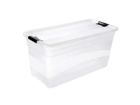 keeeper Boîte de rangement 'cornelia', 83 L, transparent