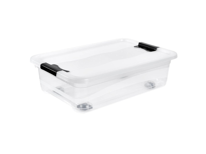 keeeper Boîte de rangement 'konrad', avec roulettes, 28 L