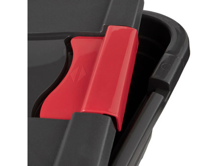 keeeper Boîte de rangement 'eckhart', 33 L, graphite/rouge