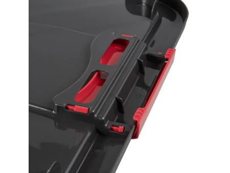 keeeper Boîte de rangement 'eckhart', 33 L, graphite/rouge