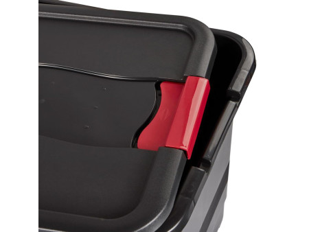 keeeper Boîte de rangement 'eckhart', 83 L, graphite/rouge