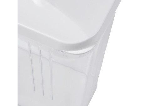 keeeper Boîte verseuse 'paola', 0,75 L, blanc / transparent
