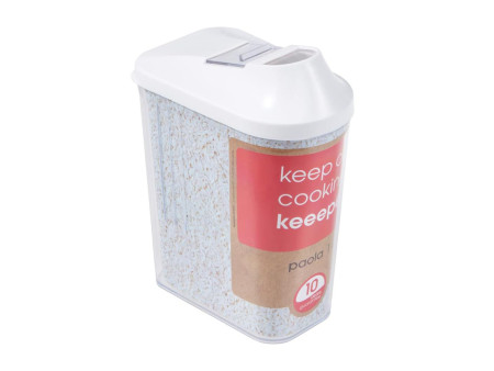 keeeper Boîte verseuse 'paola', 1,0 L, blanc / transparent