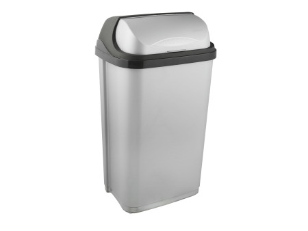 keeeper Poubelle 'rasmus', 50 litres, argent