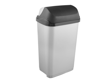 keeeper Poubelle 'rasmus', 50 litres, argent