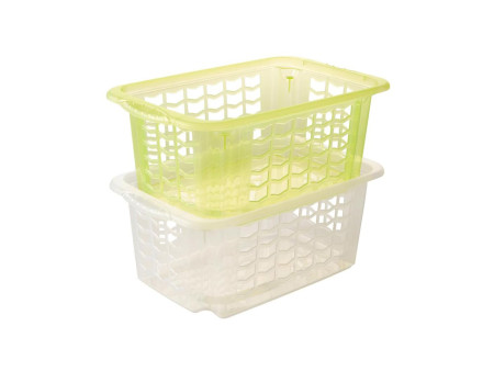 keeeper Corbeille de rangement 'fritz' S, transparent