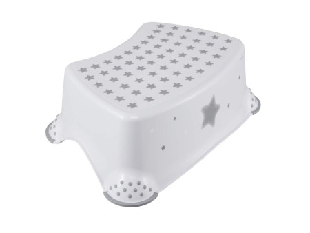 keeeper kids Marchepied tomek 'stars', blanc & impression