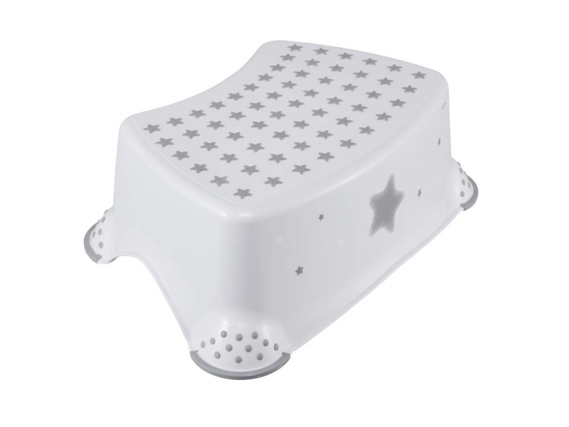 keeeper kids Marchepied tomek 'stars', blanc & impression