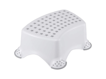 keeeper kids Marchepied tomek 'stars', blanc & impression