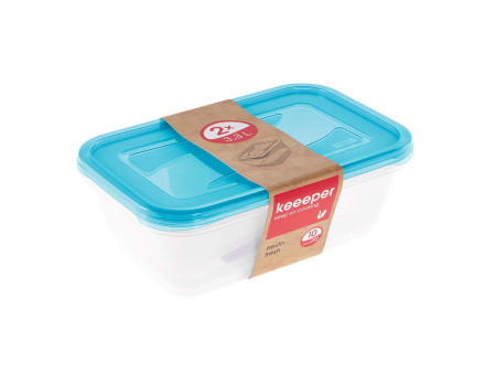 keeeper Boîte de conservation 'fredo fresh', 3,3 L, bleu