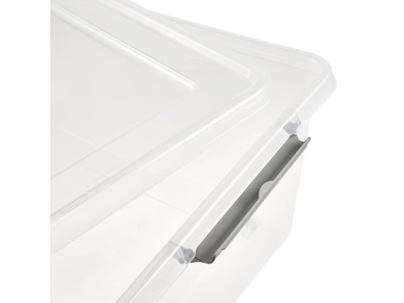 keeeper Boîte de rangement à clips Lars, à roulettes, 40 L