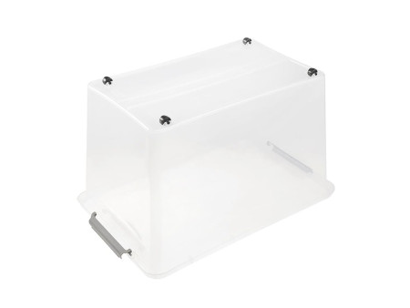 keeeper Boîte de rangement à clips Lars, à roulettes, 60 L