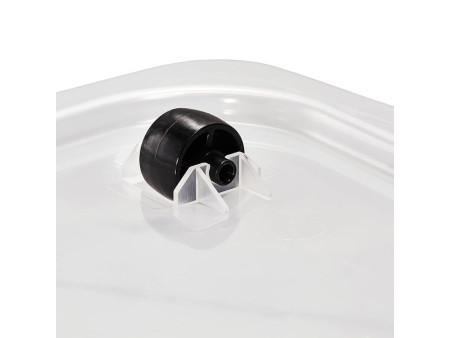 keeeper Boîte de rangement à clips Lars, à roulettes, 61 L
